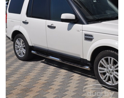 Пороги - трубы "Delux" для Discovery (2009-...).